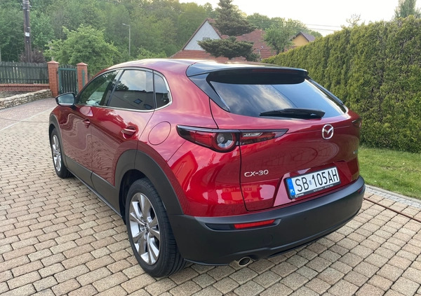 Mazda CX-30 cena 105900 przebieg: 41500, rok produkcji 2019 z Andrychów małe 781